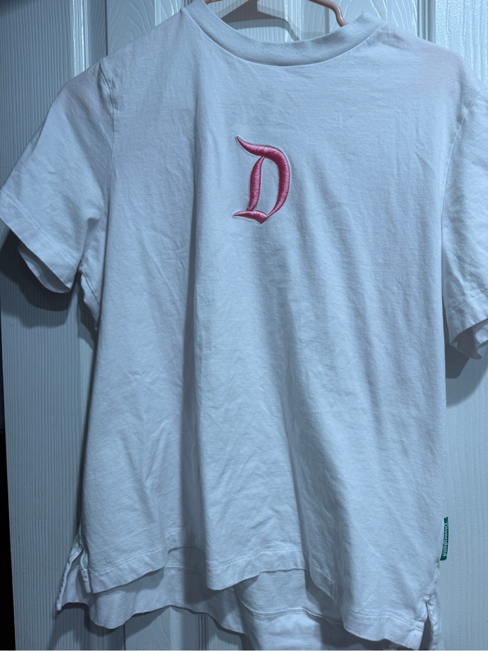 Disneyland Pink Embroidered D Logo